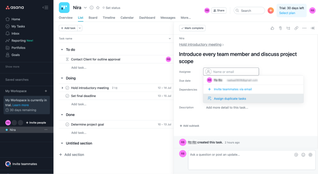 How to Use Asana as a Dashboard