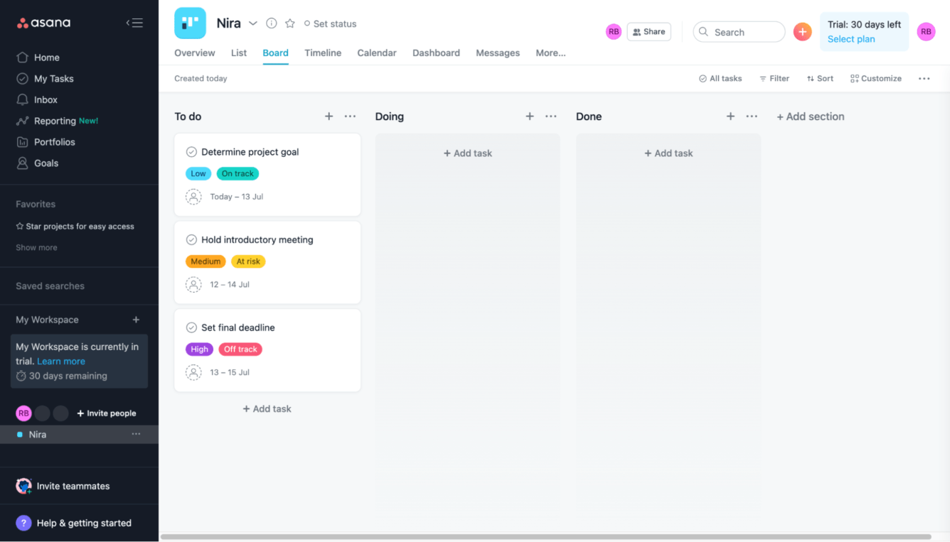 How to Use Asana as a Dashboard