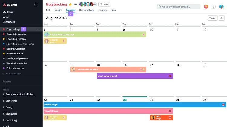 The Ultimate Manual to Asana Calendar