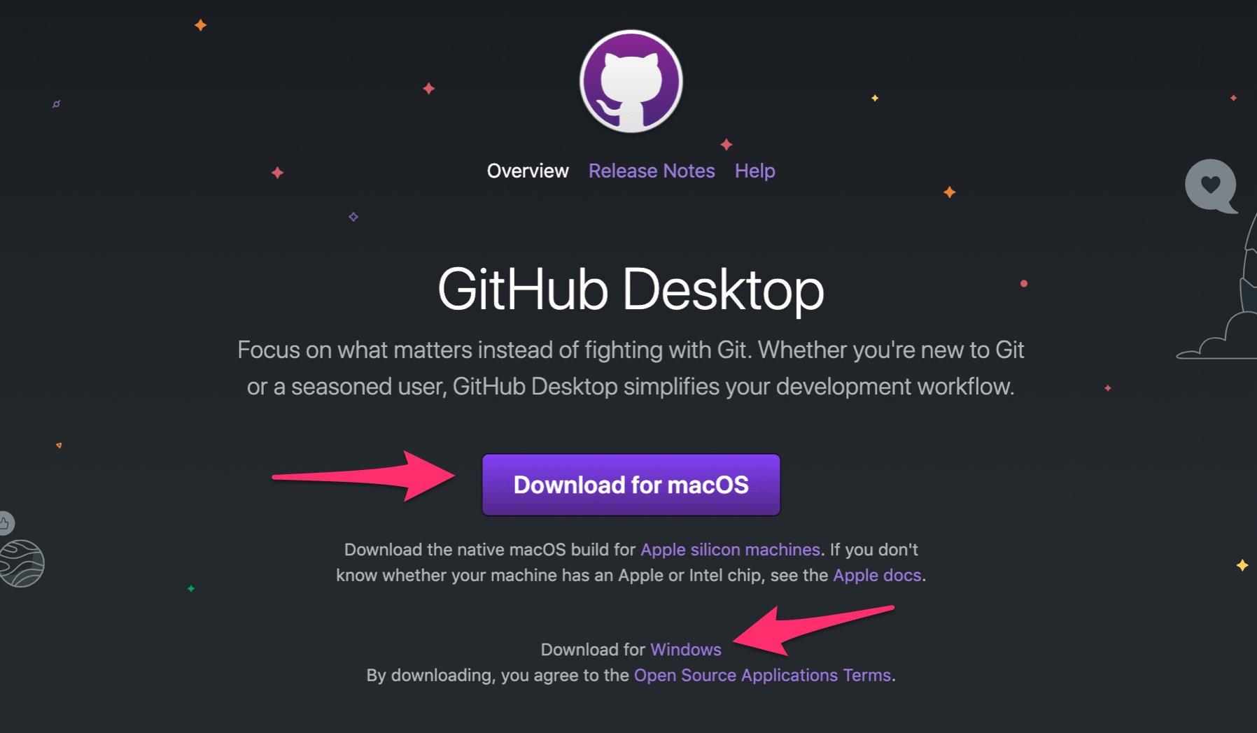 install a mac os program from github