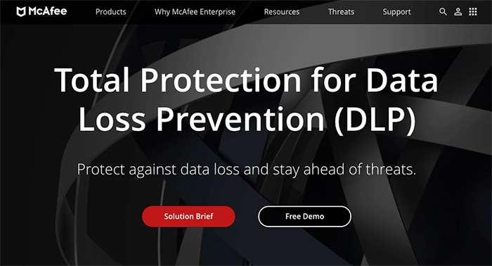 McAfee Total Protection for Data Loss Prevention (DLP