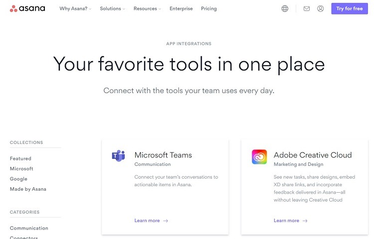 Microsoft Teams + Asana • Asana