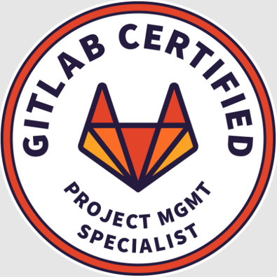 GitLab Certified Project Management Specialist badge