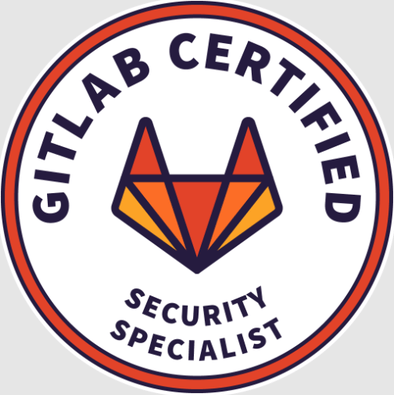 GitLab Certified Security Specialist badge