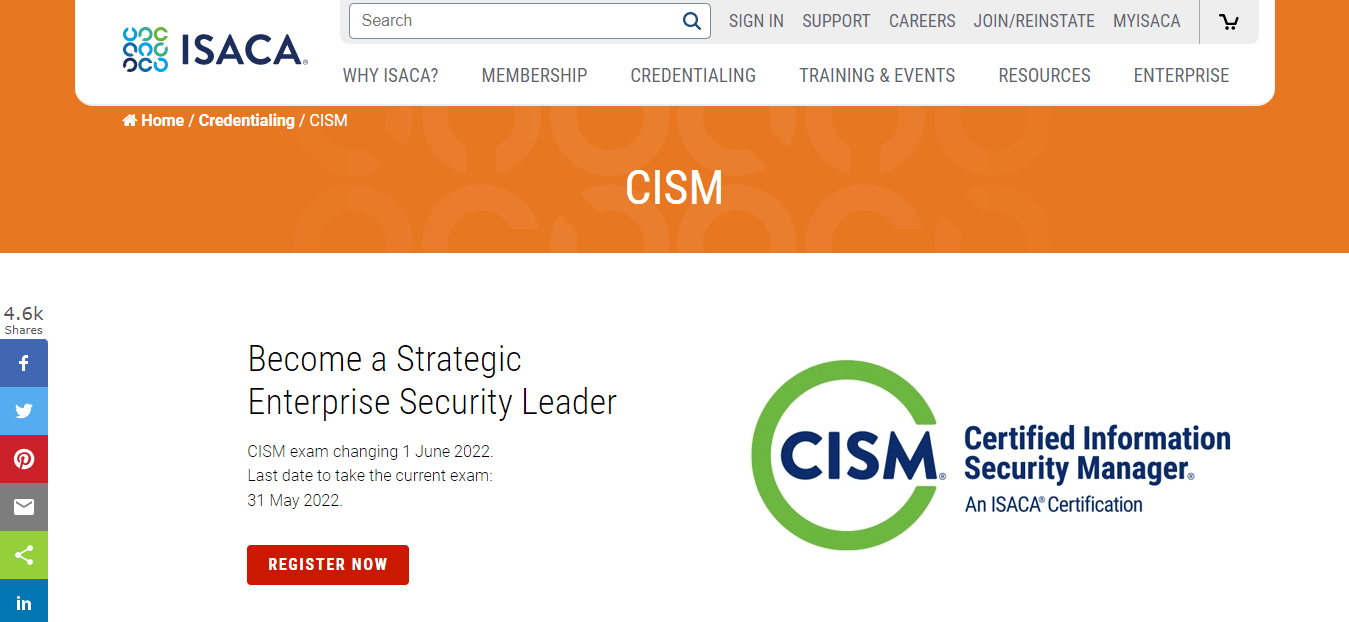 CISM Schulungsunterlagen