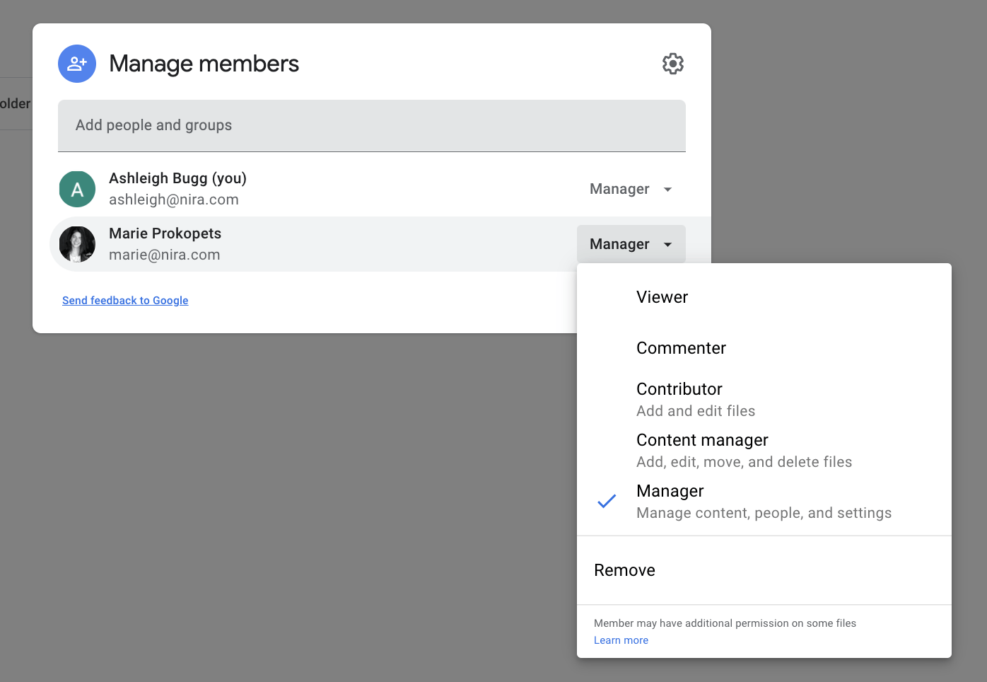 Google Workspace Updates: New default setting for content managers