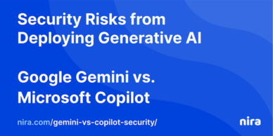 Security Risks from Deploying Generative AI: Google Gemini vs. Microsoft Copilot